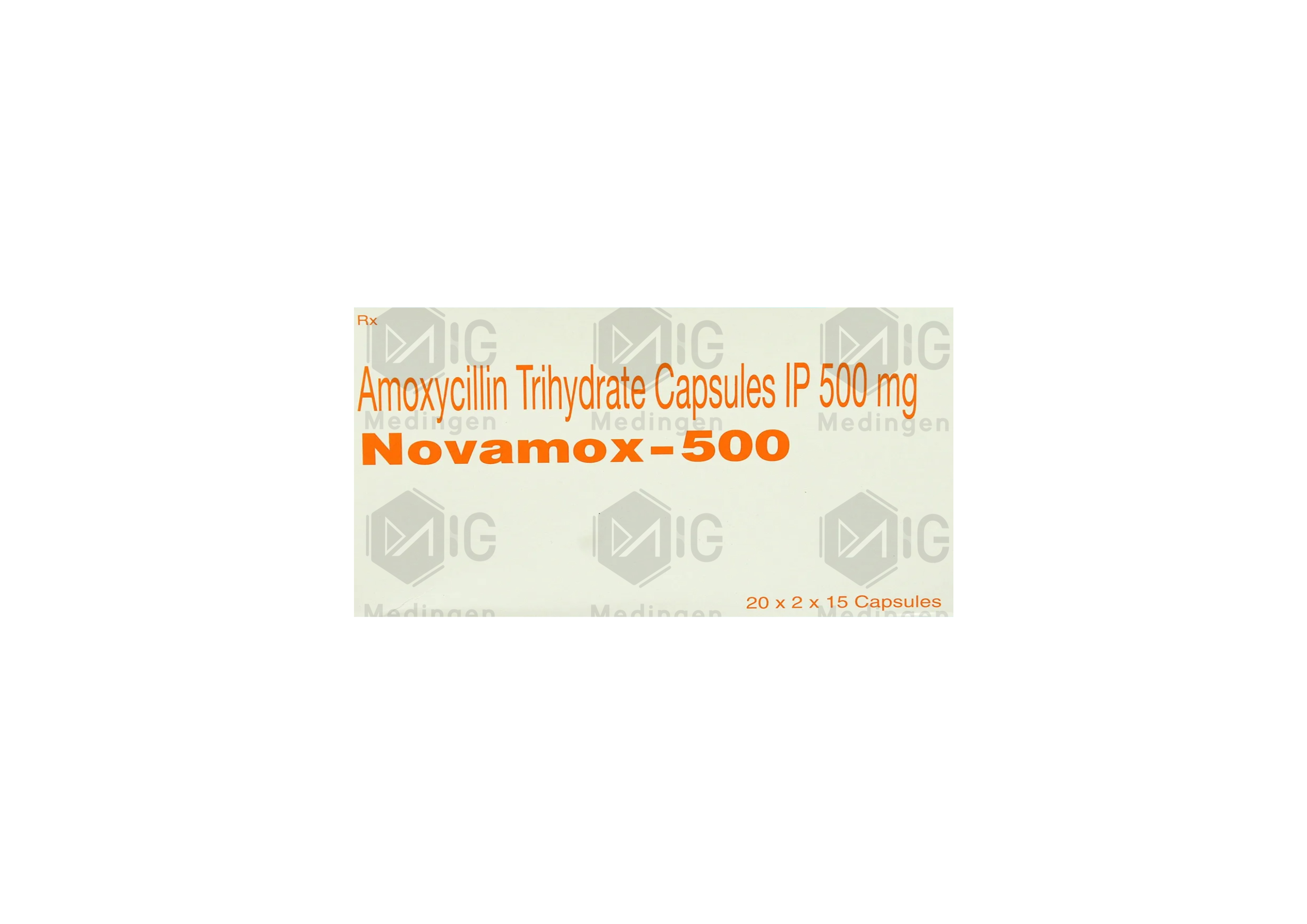 NOVAMOX 500MG